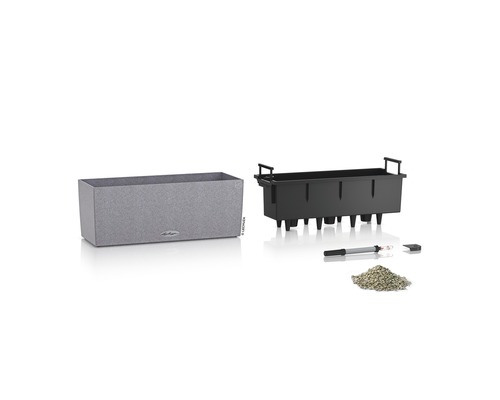 Lechuza planteringslåda med bevattningssystem och tillbehör