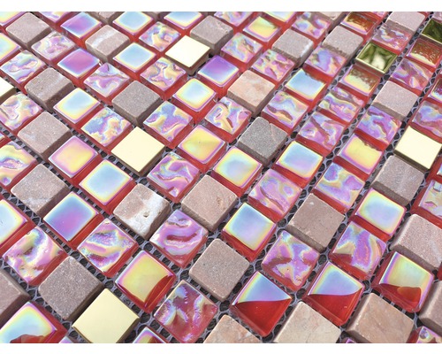 Mosaikplattor med olika ytor