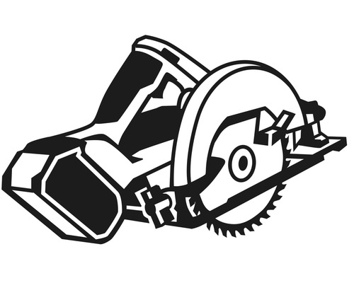 Cirkelsågsillustration