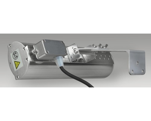 Infraröd värmare med anslutningskabel och fäste