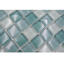 Mosaik glas XCM 8114 30,2x32,7 cm grön