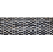 Mosaikplatta med glas- och stenutseende
