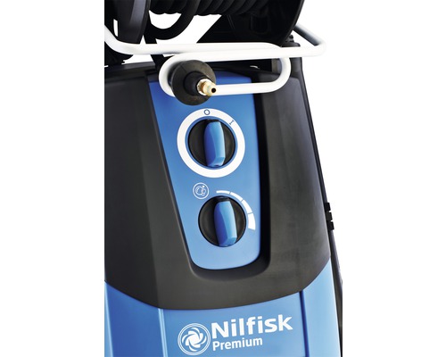 Nilfisk högtryckstvätt med reglage och slangvinda