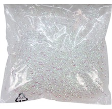 En påse med glittrande strömaterial