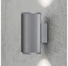 Grå vägglampa för utomhusbruk
