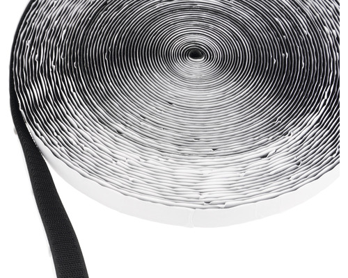 Kardborrebandrulle med självhäftande yta