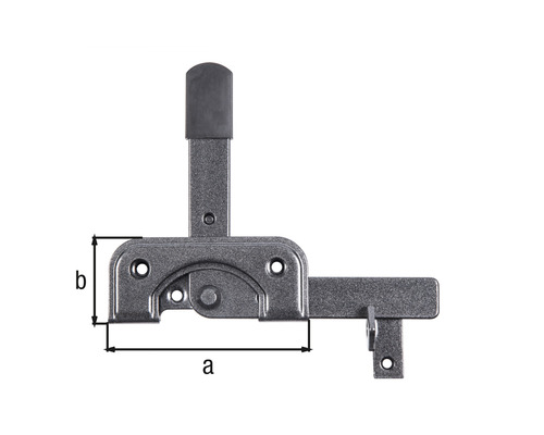 Fönsterhandtag med måtten a och b