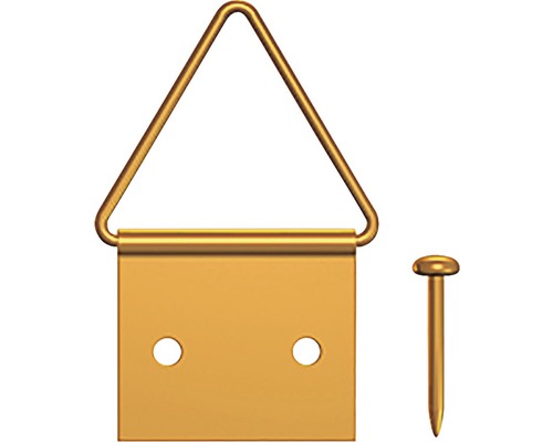 Bildkrok med spik för fastsättning av bilder