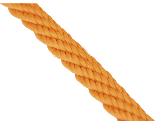 Tvinnat rep av plast