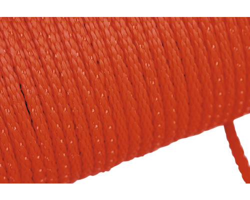 Närbild av ett orange rep