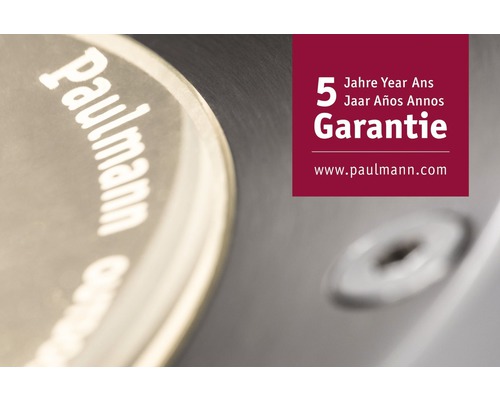 Paulmann logotyp med fem års garanti