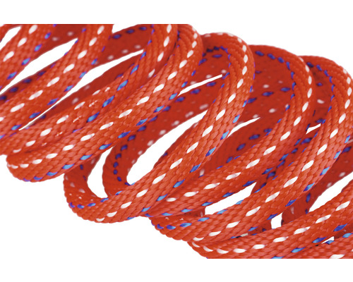 Flätad polyamidrep med mönster