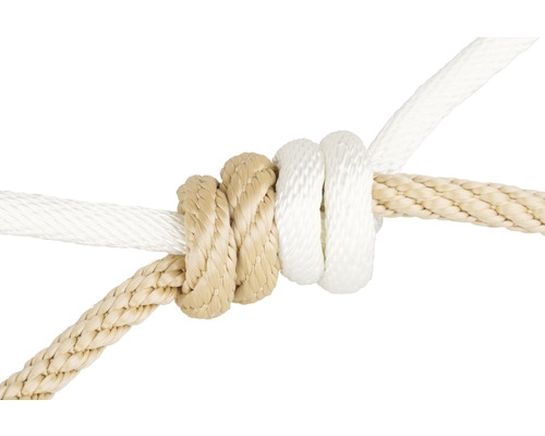 Två rep med knut