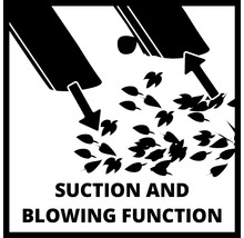 Symbol för sug- och blåsfunktion