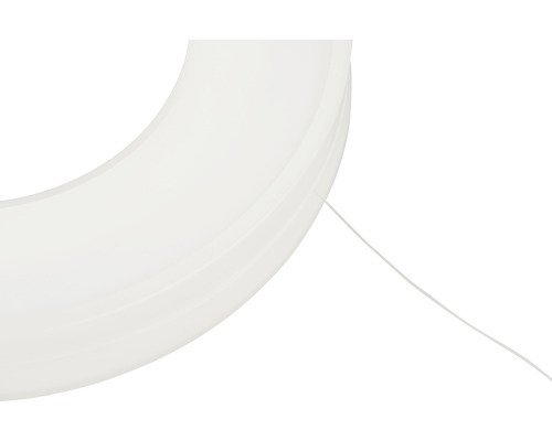 Detalj av ett vitt installationsrör