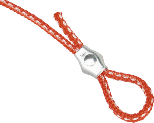 Draglina med metallklämma