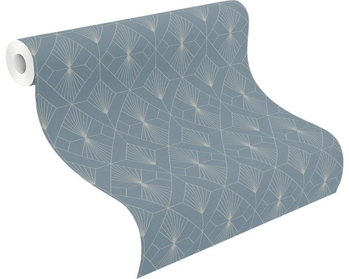 Tapetrulle med geometriskt mönster