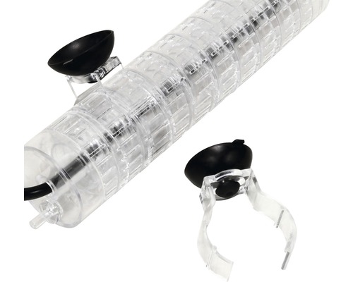 Akvarium värmeelement med sugkoppar för montering