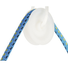 Plasttrissa med textilsladd