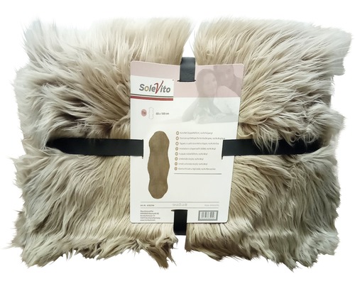 SoleVito konstgjord fällmatta som mäter 68 x 160 cm