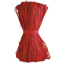 Bunt raffiafibrer för dekorativa ändamål