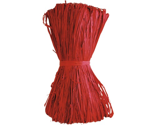 Bunt raffiafibrer för dekorativa ändamål