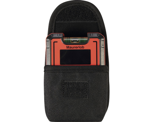 Maurerlob Pocket Level i svart verktygsväska