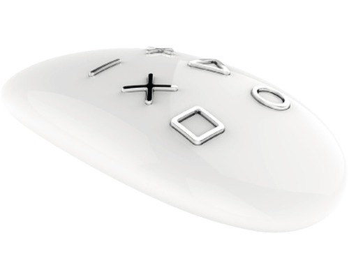 Dekorativt lock med geometriska symboler