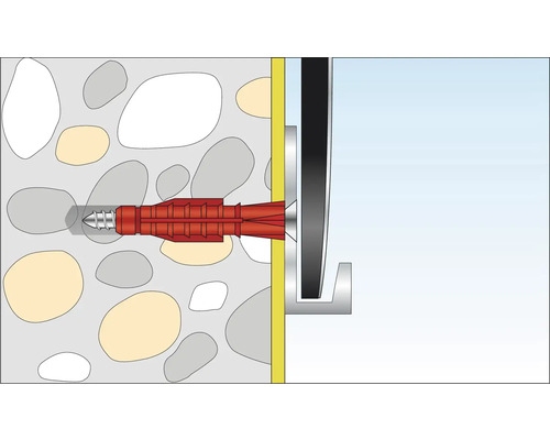 Illustration av en plugg i en vägg