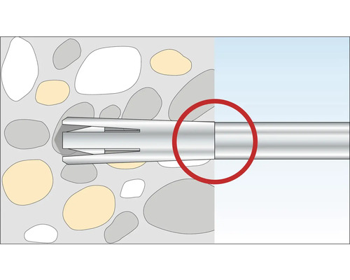 Illustration av en plugg i en vägg