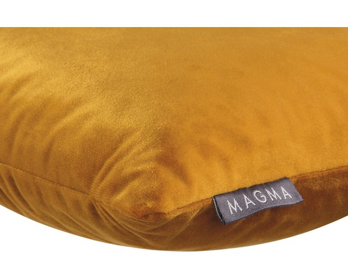 Prydnadskudde med Magma-logotyp