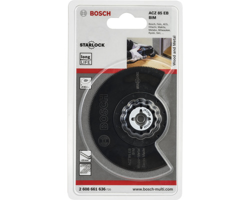 Bosch ACZ 85 EB BIM sågblad för trä och metall i förpackning