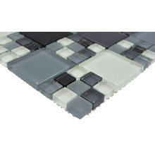 Mosaikplatta av glas