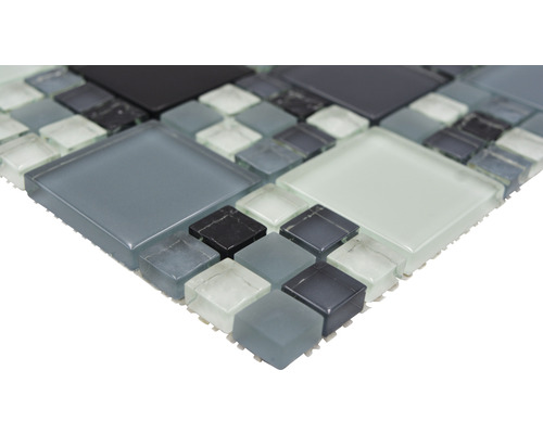 Mosaikplatta av glas