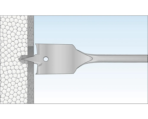 Forstnerborr används för att borra hål