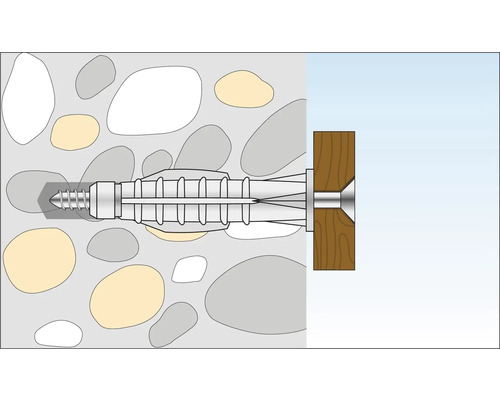Illustration av en plugg i en vägg