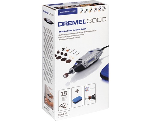 Dremel 3000 multiverktyg i set med tillbehör
