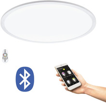 Rund LED-taklampa med fjärrkontroll och smartphone-styrning