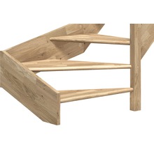 Trätrappa med tre steg