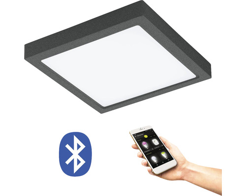 Fyrkantig taklampa med Bluetooth-funktion och smartphone-styrning