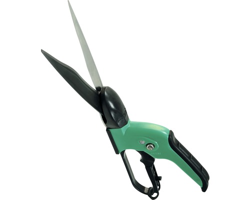 Gräskantssax med grönt handtag och svarta blad