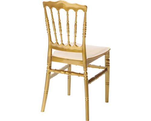 Stol med vadderad sits