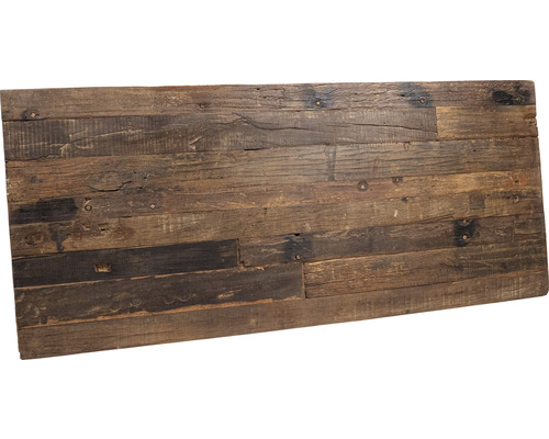 Träpanel av gammalt trä för vägg- och takdekoration