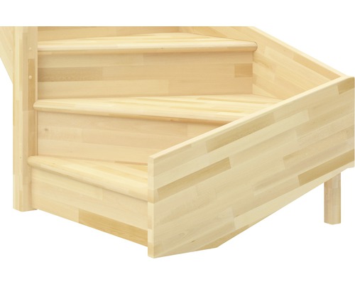 Trätrappa med tre steg