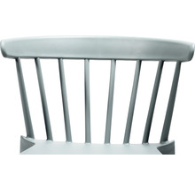 Ryggstöd på en stol med spjälor