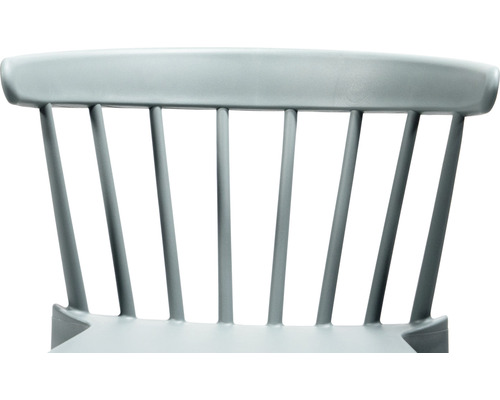 Ryggstöd på en stol med spjälor