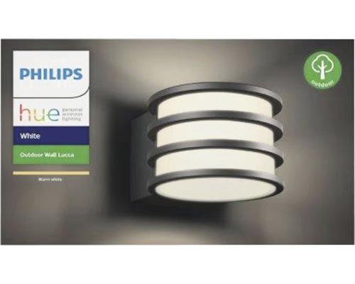 Philips Hue Lucca LED-vägglampa utomhus