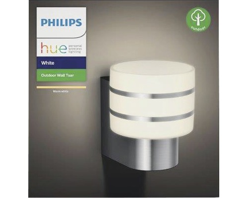Philips Hue utomhusvägglampa med utomhussymbol