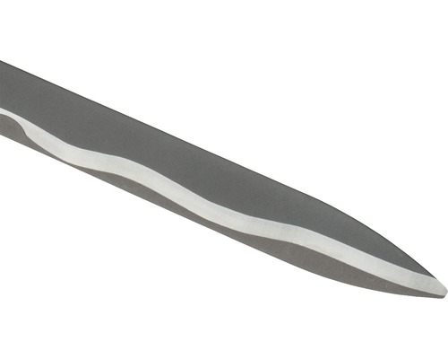 Detalj av knivblad i stål