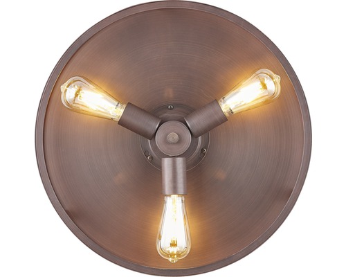 Taklampa med tre lampor